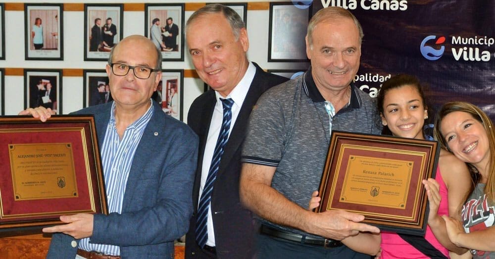 Reconocimiento a dos destacados cañaseños