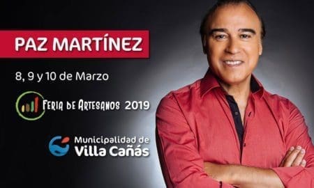 El Paz Martínez en Villa Cañás en la Feria de Artesanos