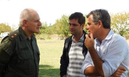 Venado Tuerto: El Jefe de la Región II de Gendarmería se reunió con Freyre y el Juez Federal Cuello Murúa