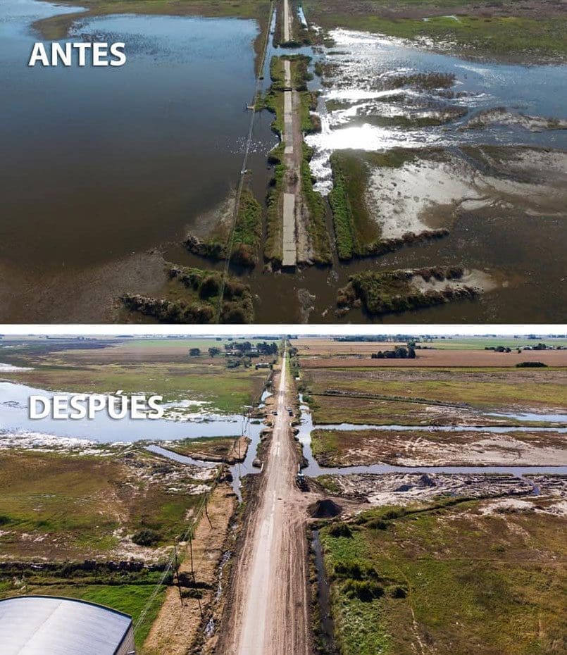 Teodelina: Reinauguración de la "Ruta angosta" Teodelina: Reinauguración de la "Ruta angosta"
