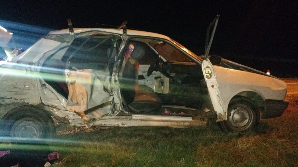 Elortondo: Accidente sobre Ruta 90 Elortondo: Accidente sobre Ruta 90