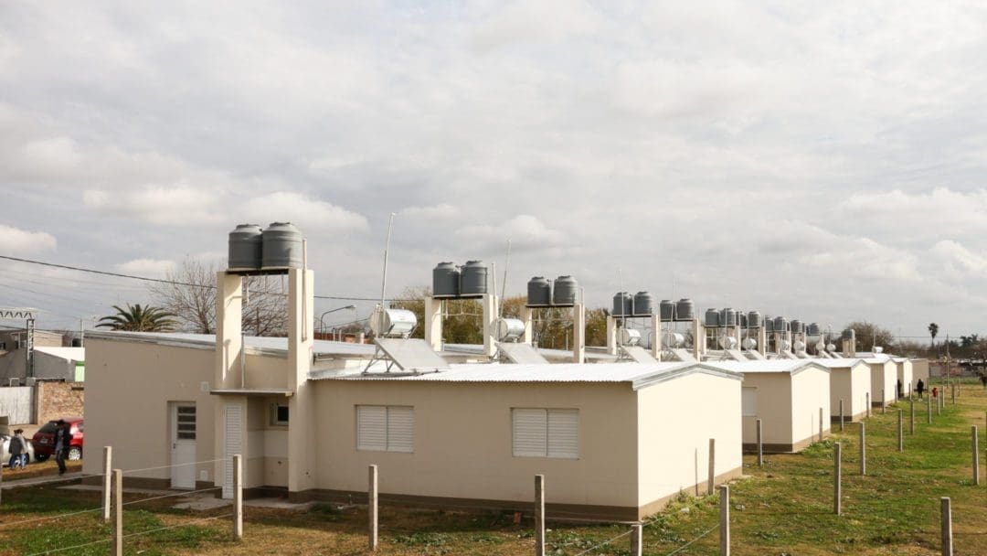 La provincia construye 447 viviendas en el sur santafesino