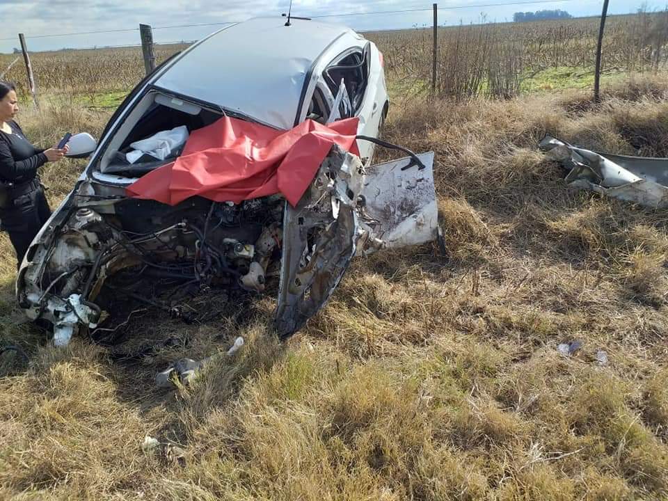 Rufino: Accidente fatal en Ruta 33