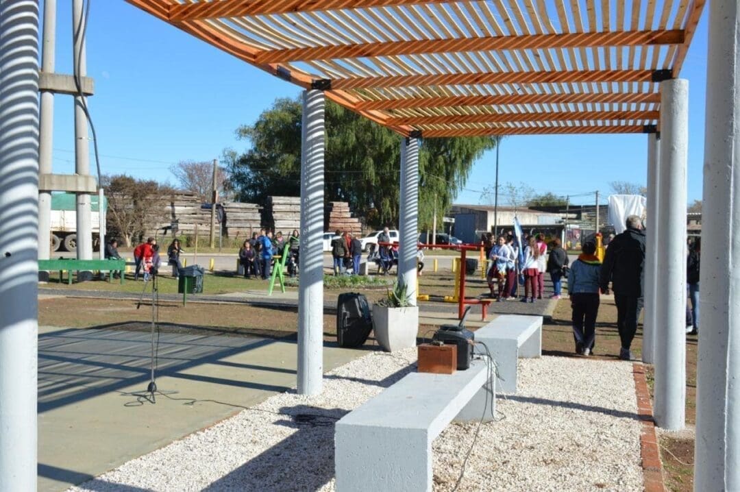 Venado Tuerto: Nueva Estación Saludable a cielo abierto en el Barrio Norte