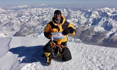 Mauricio Macri saludó al cañaseño que hizo cumbre en Nepal