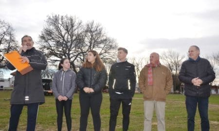 Santa Fe Juega: Instancia de atletismo en el Prado Español de Villa Cañás