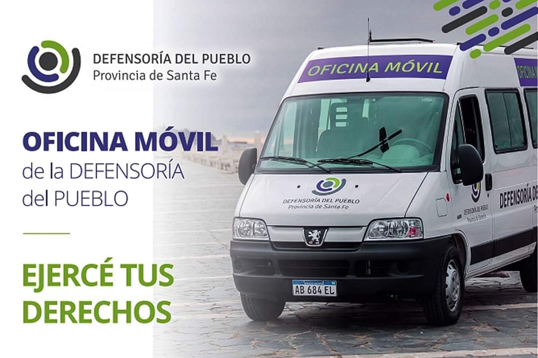 Villa Cañás: Llega la Oficina Móvil de la Defensoría del Pueblo Provincial