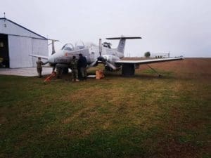 Aeroclub Villa Cañás: Se terminó el ensamblado del IA-58 Pucará A-512 Aeroclub Villa Cañás: Se terminó el ensamblado del IA-58 Pucará A-512