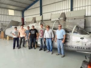 Aeroclub Villa Cañás: Se terminó el ensamblado del IA-58 Pucará A-512 Aeroclub Villa Cañás: Se terminó el ensamblado del IA-58 Pucará A-512