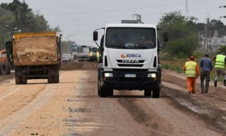 Venado Tuerto: Comenzó la obra de extensión del camino a San Eduardo