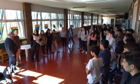 El Senador Enrico contribuye con proyectos escolares de Firmat y Cañada del Ucle