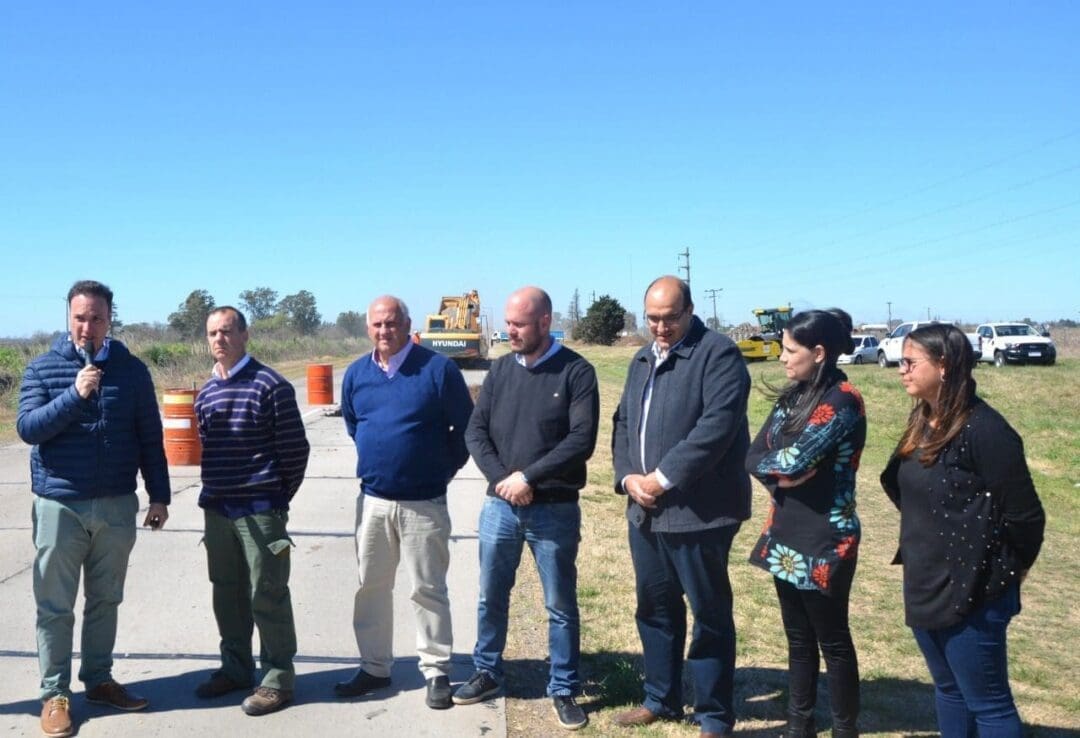 Villa Cañás: Comenzó la obra de repavimentación de la ruta 94
