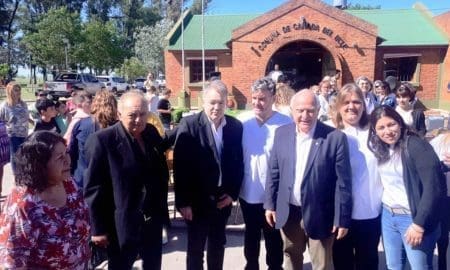 Histórico para el pueblo: tras 24 años sin recibir a un gobernador Lisfchitz visitó Cañada del Ucle