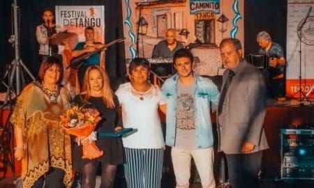 Exitoso festival tanguero en Teodelina y homenaje a Julio Gutiérrez Martin