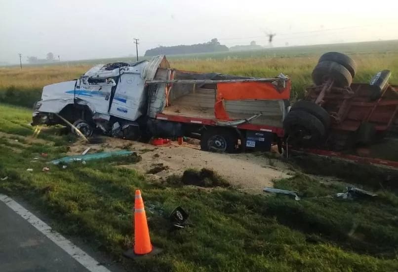 Firmat: Accidente fatal en choque entre dos camiones FB_IMG_1579705294843