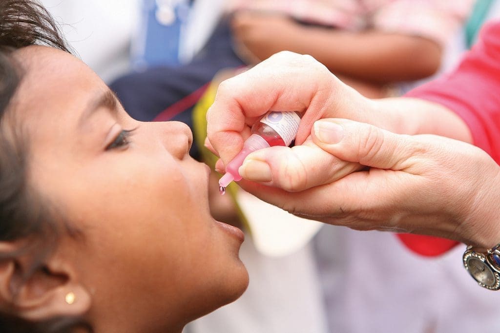 Dejan de utilizar una vacuna contra la polio