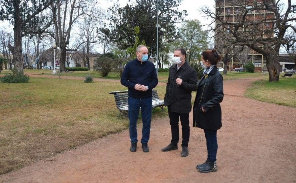 Villa Cañás: Gizzi y Enrico trabajarán en diferentes proyectos para la ciudad