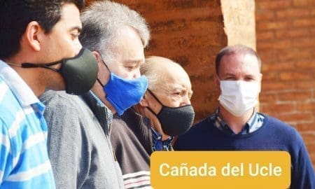 El senador Enrico presente en los pueblos con casos de Covid