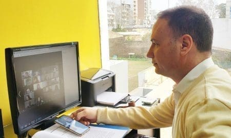 Reunión virtual del senador Enrico y la Municipalidad de Venado Tuerto con la ministra de medio ambiente