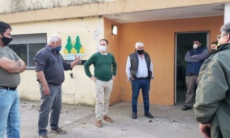 Carreras: El senador Enrico cerca del trabajo que realizan las instituciones