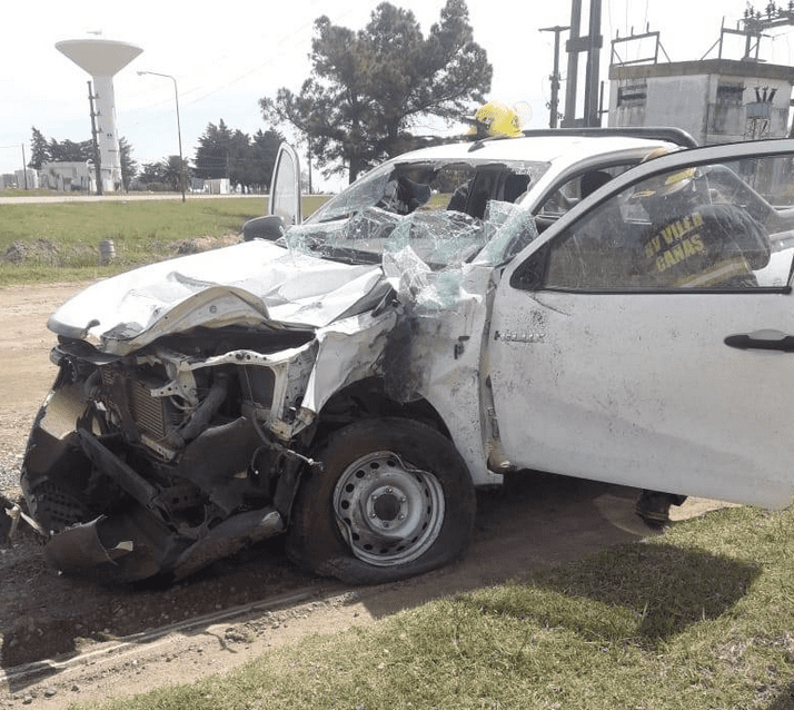 Villa Cañás: Accidente de tránsito en Ruta 94