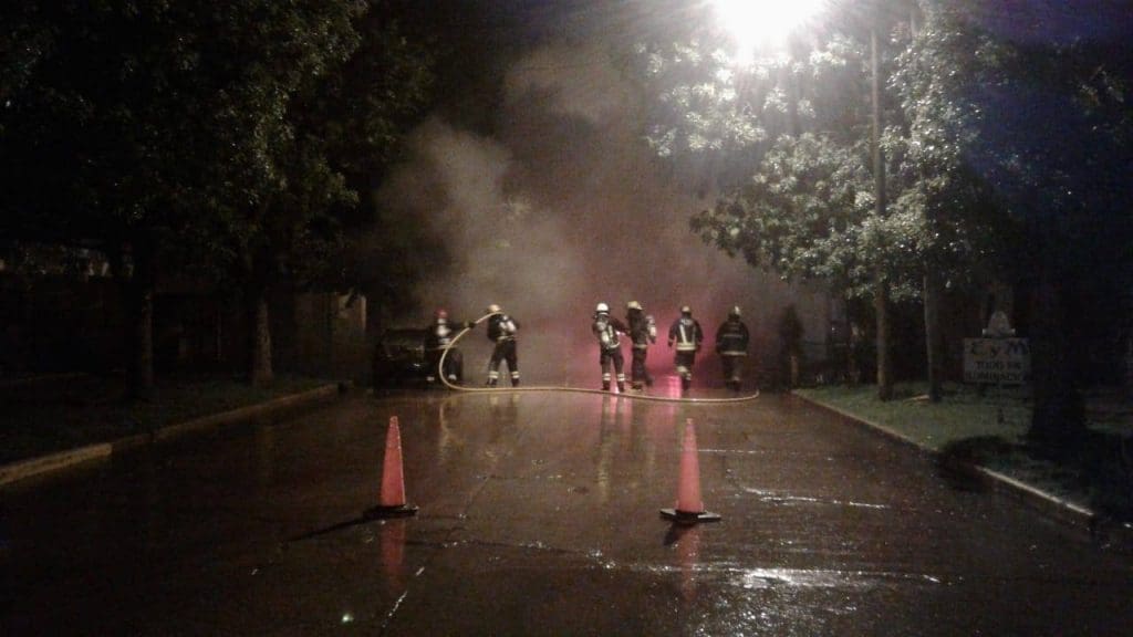 Villa Cañás: Incendio en una vivienda durante la madrugada