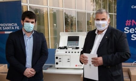 Venado Tuerto: Llegó la máquina para extraer plasma con aportes del Rotary Club y el municipio