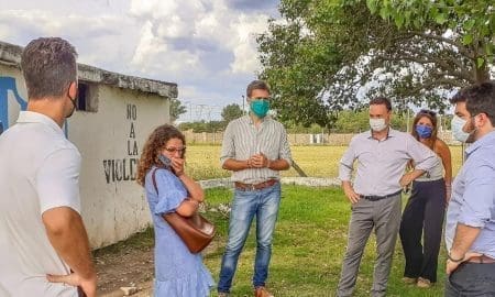 Venado Tuerto: Enrico y Chiarella acompañan el proyecto conjunto entre ICES y el Club Sacachispa