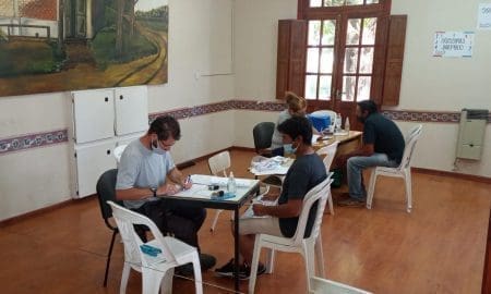 La provincia realizó un operativo de relevamiento de pescadores comerciales y de subsistencia de la Laguna La Picasa
