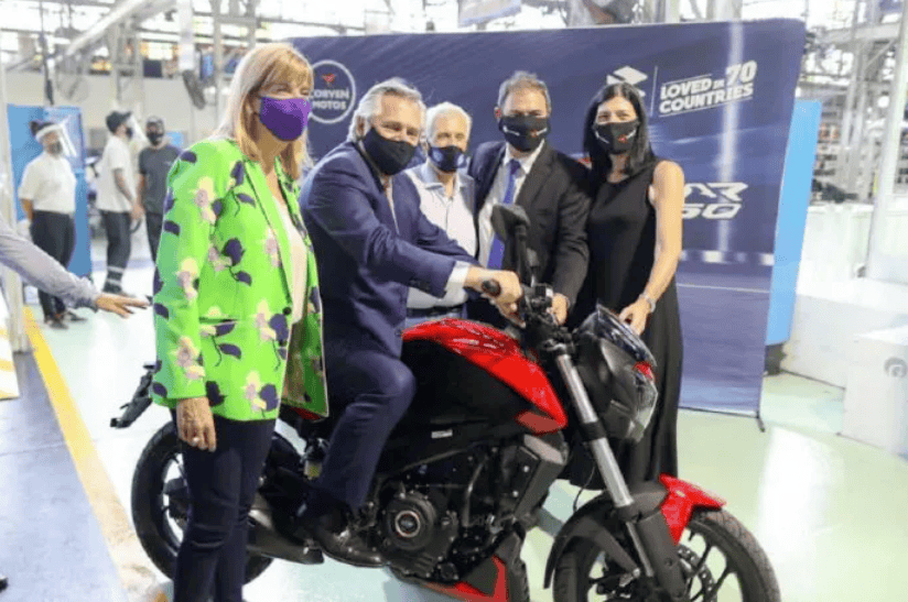 El presidente Alberto Fernandez visitó Venado Tuerto