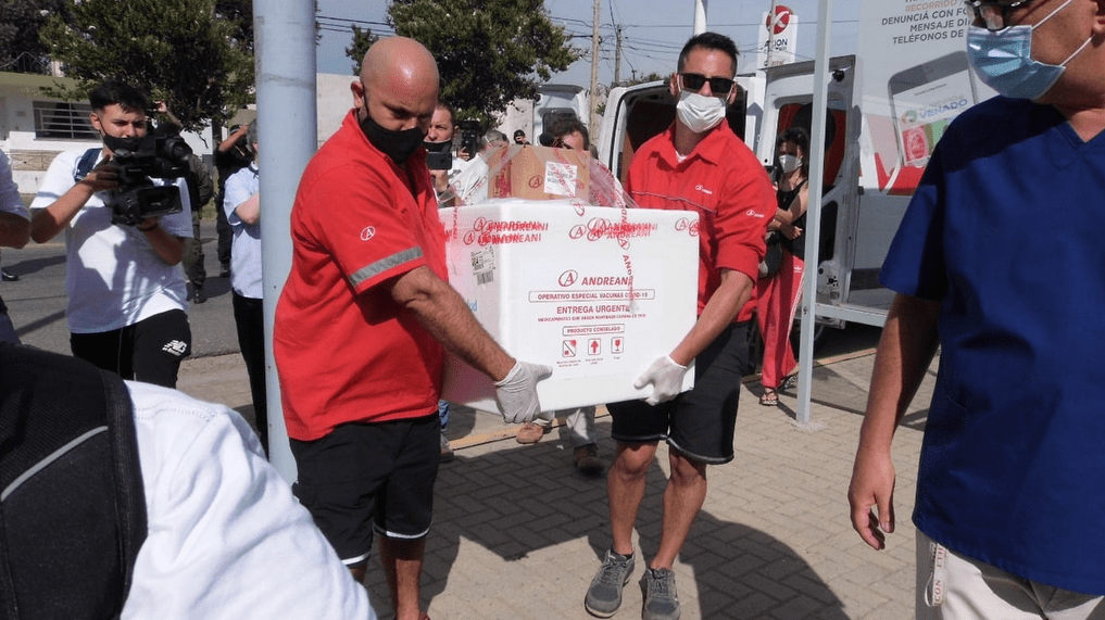Distribuyeron 800 dosis de la Sputnik V para vacunar a personal de salud en el sur santafesino