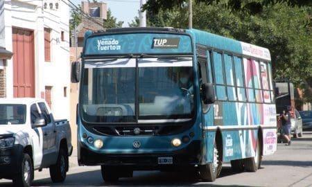 Venado Tuerto: Hoy regresa el transporte urbano de pasajeros