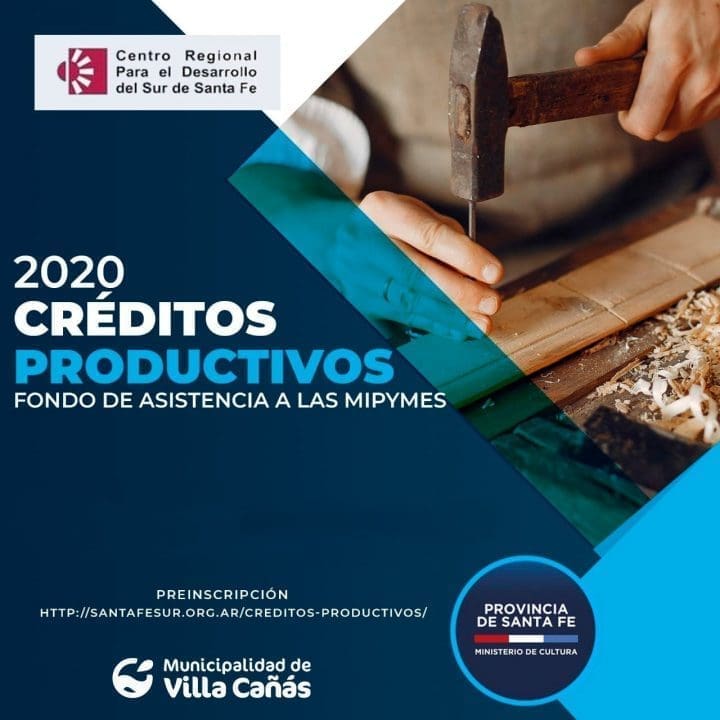 Se extendió el programa de Crédito para Industrias, Comercios y Servicios