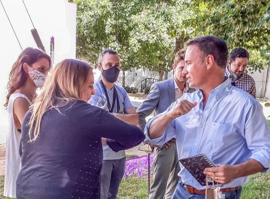 Teodelina: El senador Enrico brinda su apoyo a instituciones y vecinos