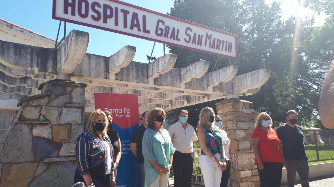 Firmat: La provincia refaccionará integralmente el hospital "General San Martín"