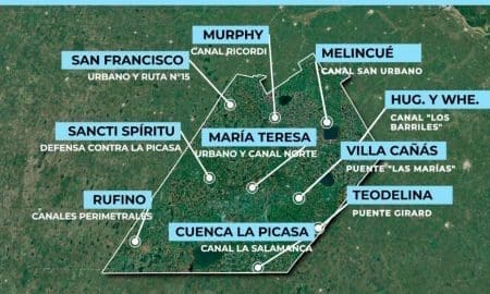 Obras hídricas: El senador Enrico solicita una vez más al gobierno provincial que se pongan en marcha