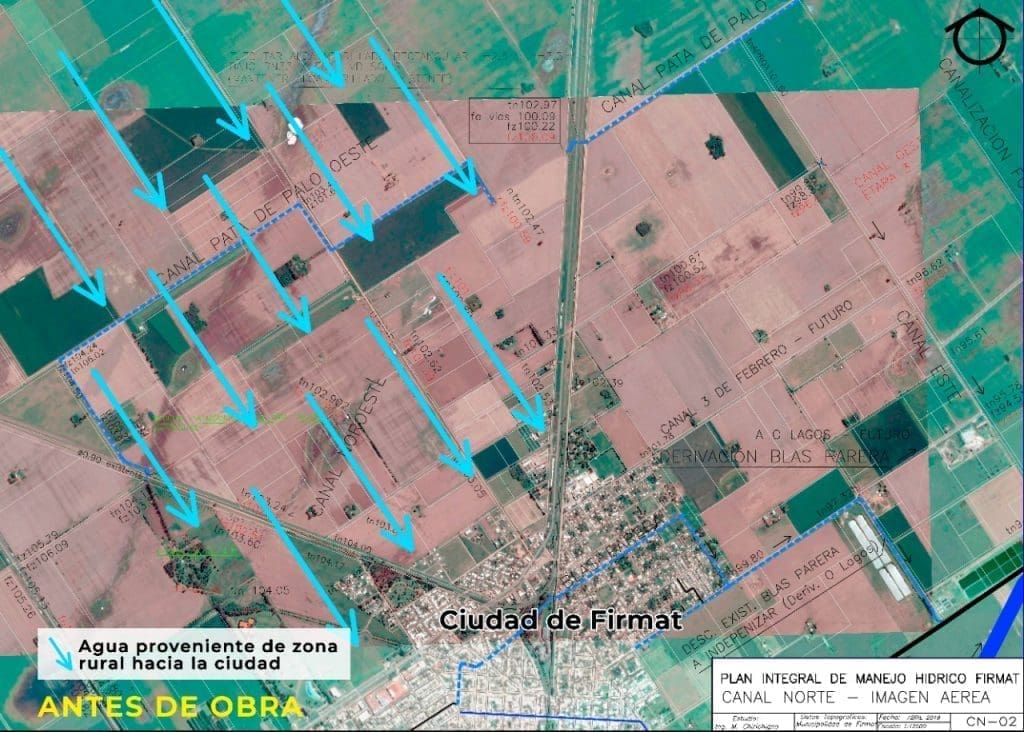 Firmat: Enrico informó la incorporación al presupuesto 2021 de importante obra hídrica Firmat: Enrico informó la incorporación al presupuesto 2021 de importante obra hídrica