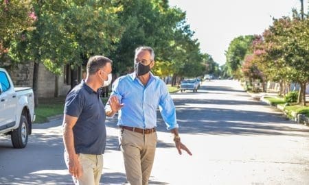 Sancti Spíritu: Presencia del senador Enrico, reunión de trabajo con César Bainotti y entrega de personería jurídica a Bomberos Voluntarios