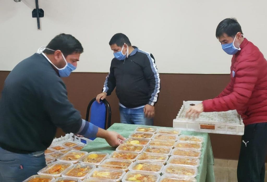 El senador Enrico acompaña el trabajo de asistencia y contención social que realizan las iglesias de la región