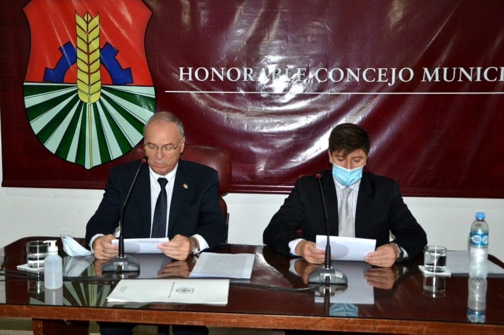 Villa Cañás: Gizzi abrió el período de Sesiones Ordinarias 2021 del Concejo Municipal