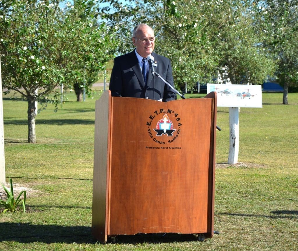 Villa Cañás: Acto por el Día del Veterano y de los Caídos en la Guerra de Malvinas