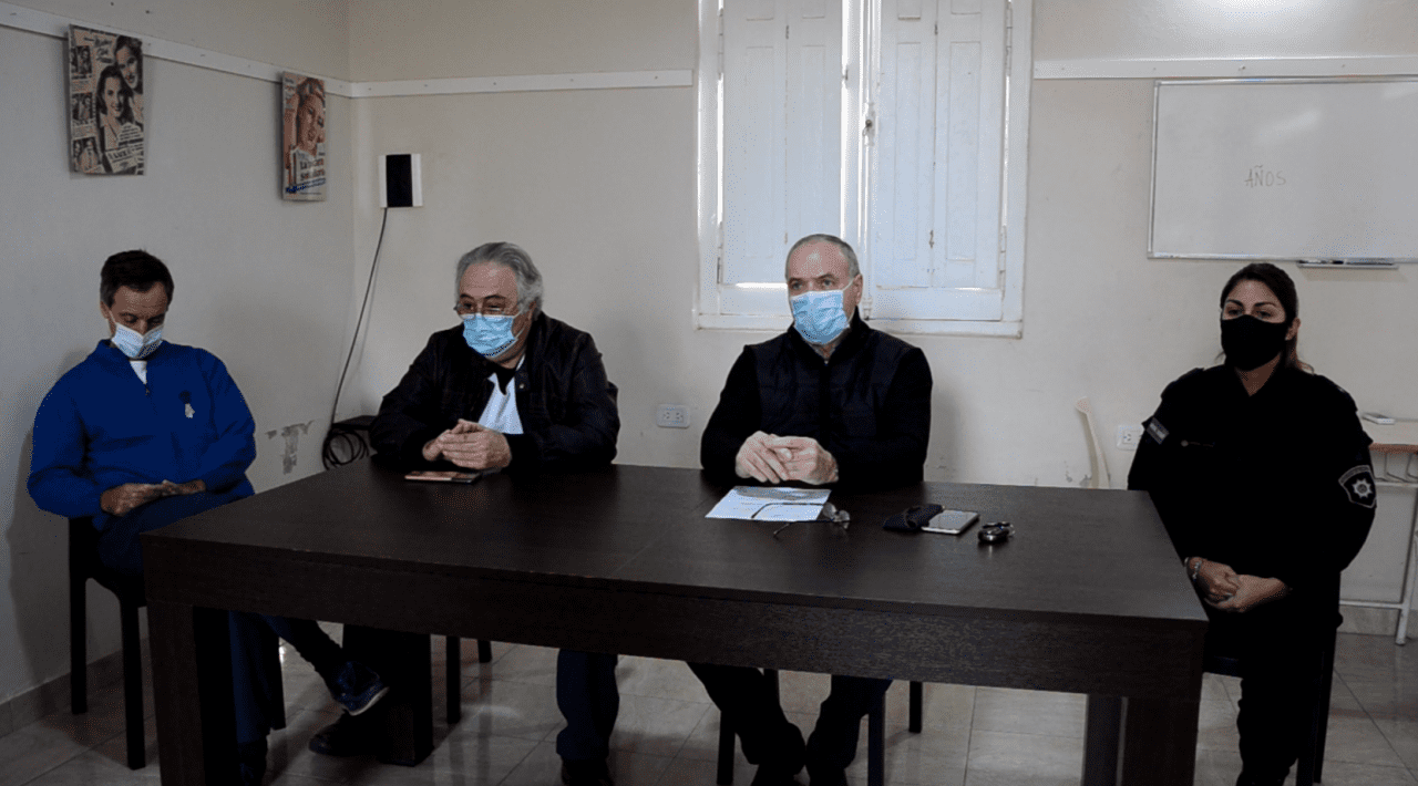 Conferencia sobre la situación epidemiológica en Villa Cañás