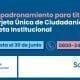 La provincia recuerda que hasta el 30 de junio se realiza el reempadronamiento de titulares de la Tarjeta Única de Ciudadanía