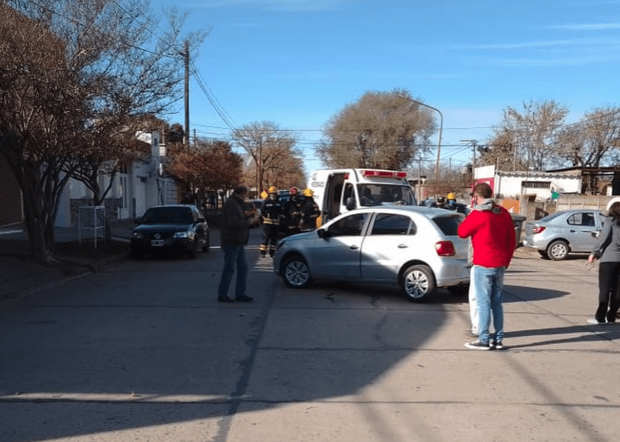 Villa Cañás: Accidente de tránsito en Avenida 59 entre Calle 46 y 44