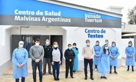 El gobierno de Venado Tuerto puso en marcha el nuevo Centro de Testeo de Covid