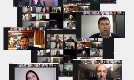 Encuentro Nacional de la UCR: Pullaro disertó sobre la agenda del futuro.