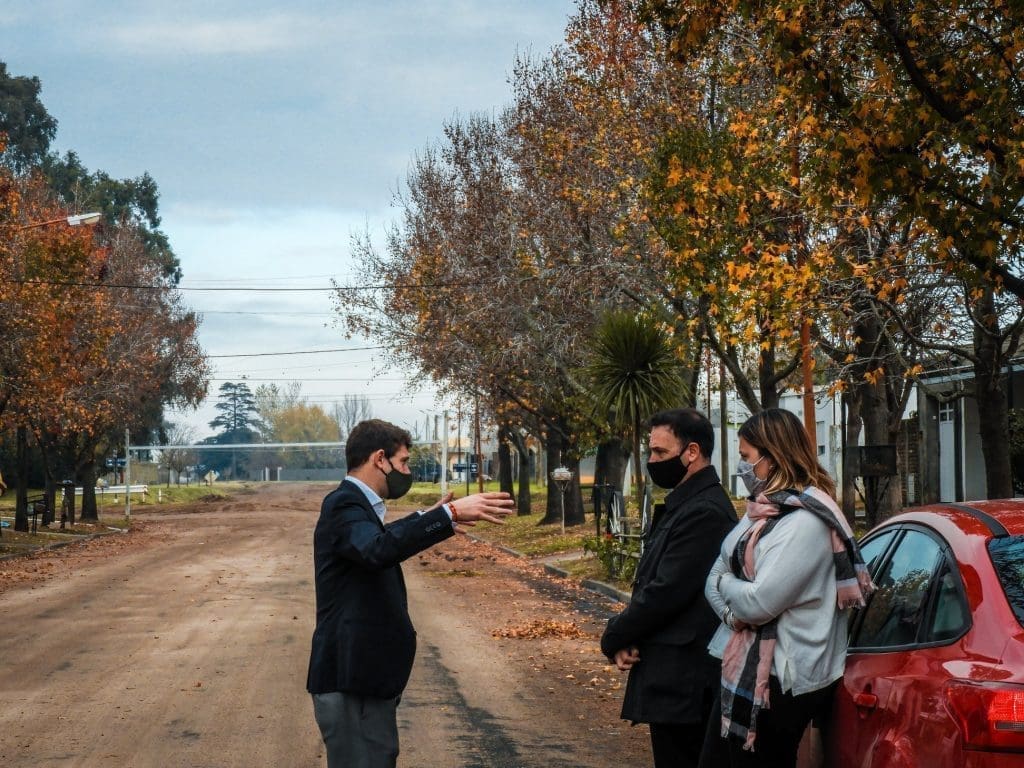 Enrico y Orciani visitaron Teodelina