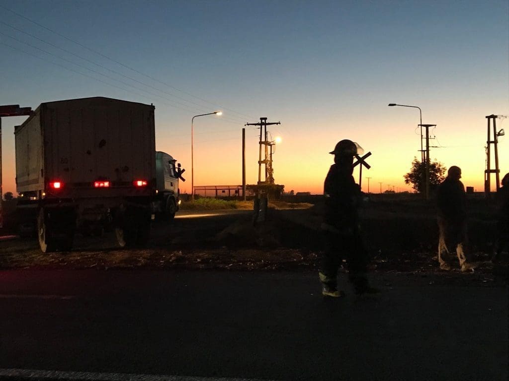 Villa Cañás: Accidente vehicular en Ruta 94 y camino rural