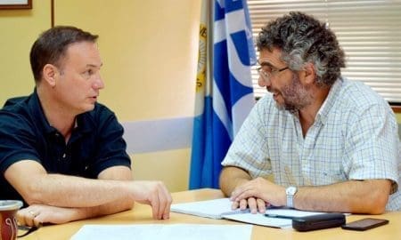 Gestiones del senador Enrico ante la EPE para que se recambie la línea eléctrica de San Gregorio