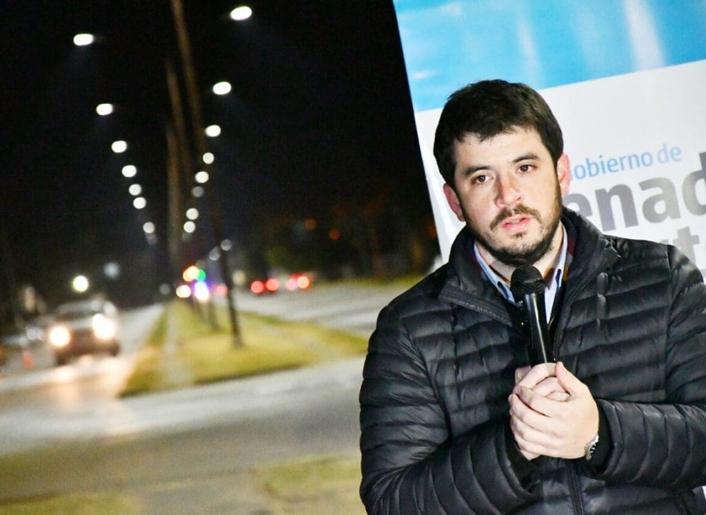 Venado Tuerto: Chiarella y la Cooperativa Eléctrica inauguraron la nueva iluminación LED de Avenida Santa Fe